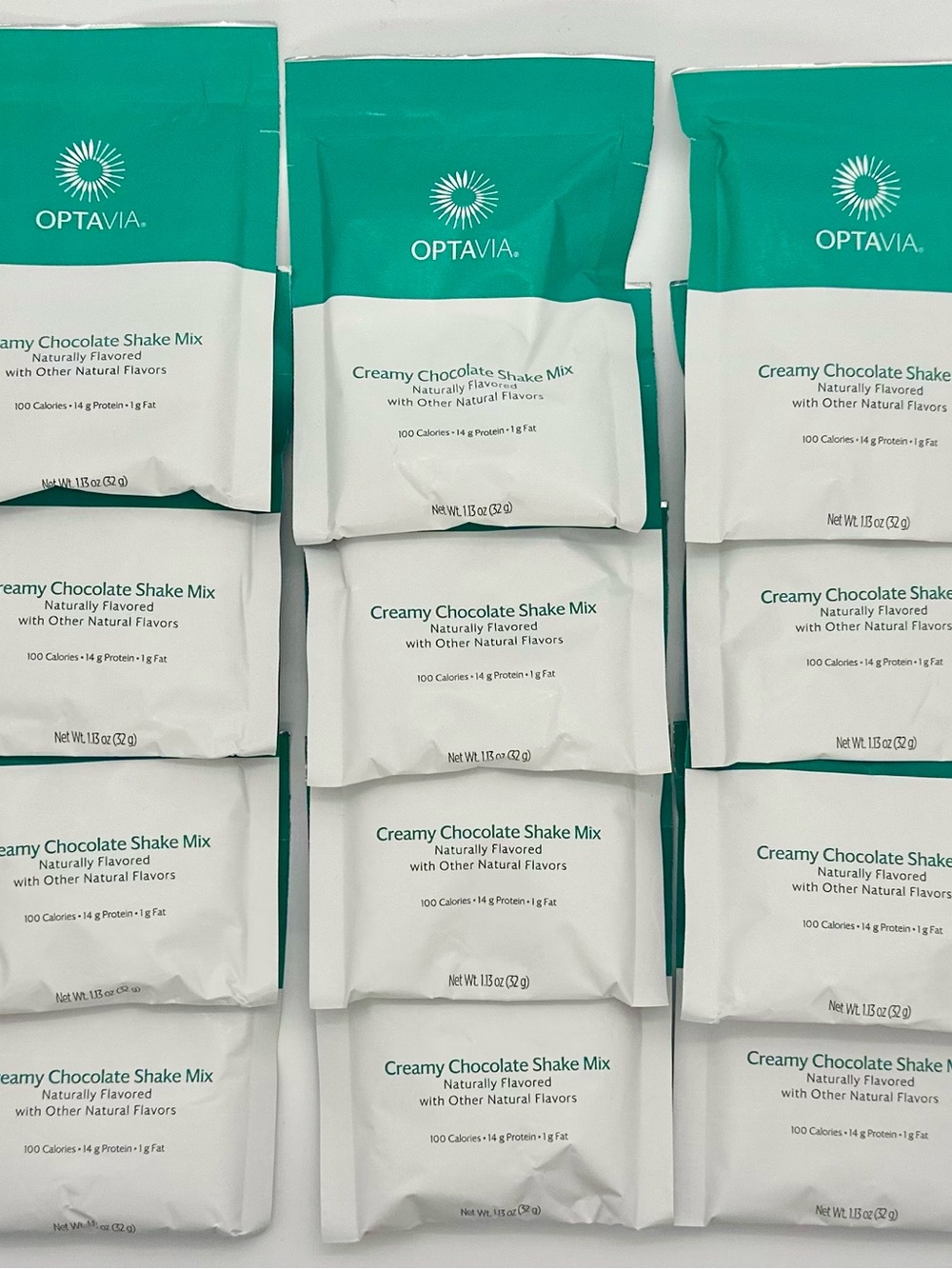 Optavia Creamy Chocolate Shake Fuelings Lot of 12 Expired 8/11/26